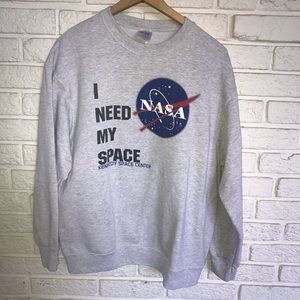 Vintage NASA I Need My Space Crewneck